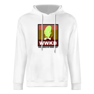 What Would Kif Kroker Do WWKD Futurama European Size Men Hoodie
