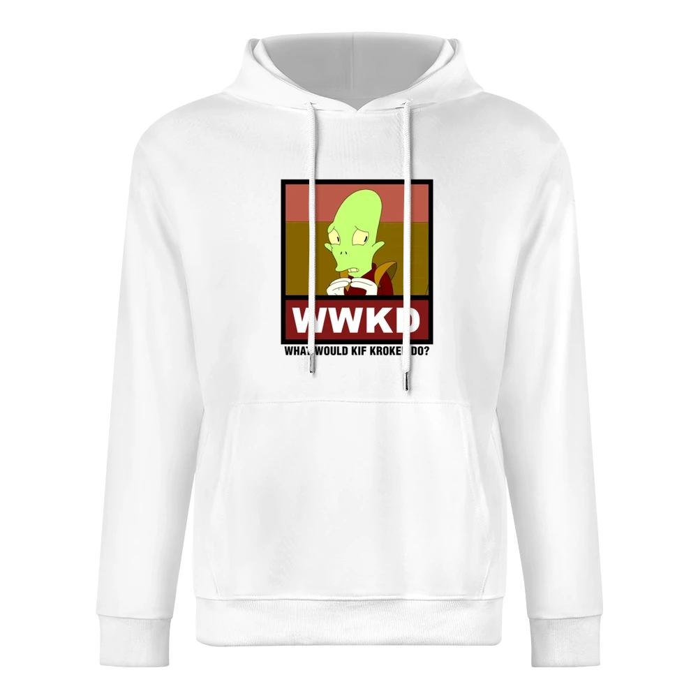 What Would Kif Kroker Do WWKD Futurama European Size Men Hoodie