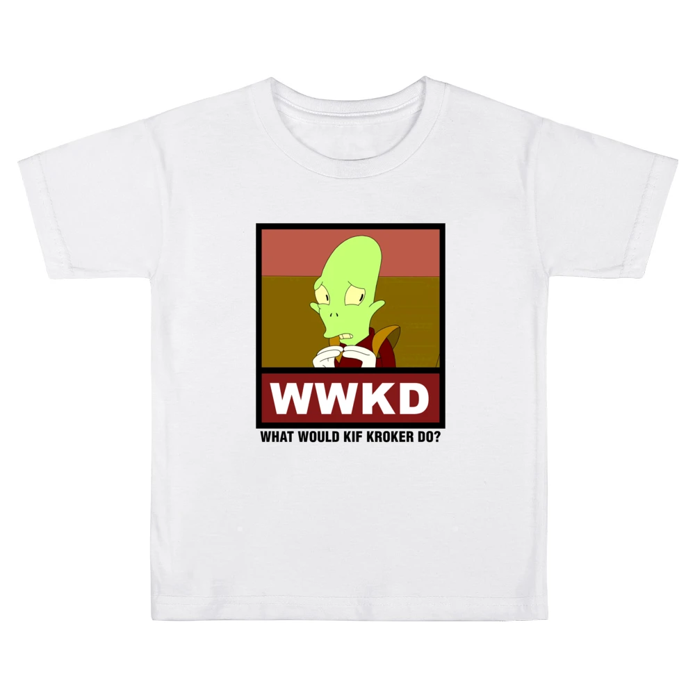 What Would Kif Kroker Do WWKD Futurama Kids Boys Girls T-Shirt