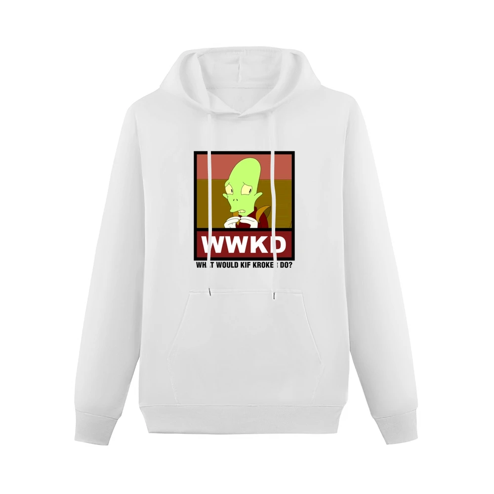 What Would Kif Kroker Do WWKD Futurama Men Hoodie With Pocket