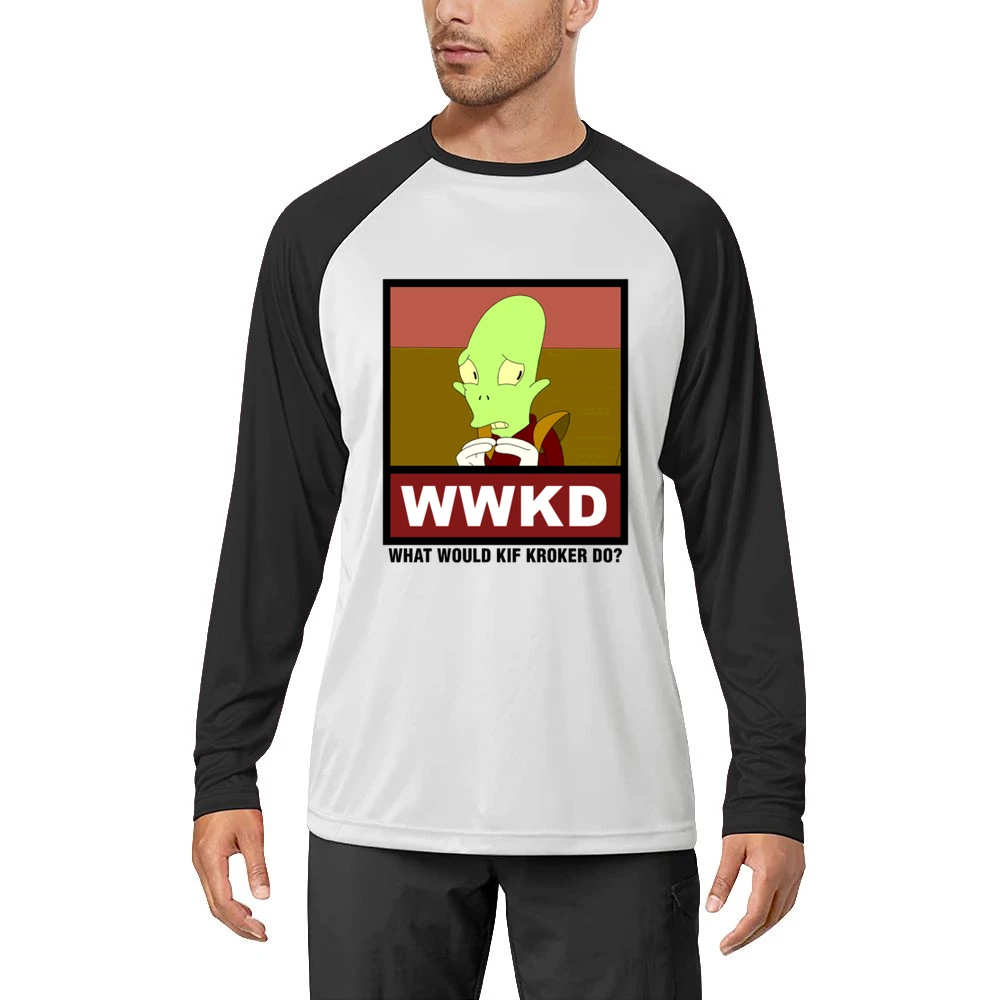 What Would Kif Kroker Do WWKD Futurama Men Long Sleeve T-Shirt