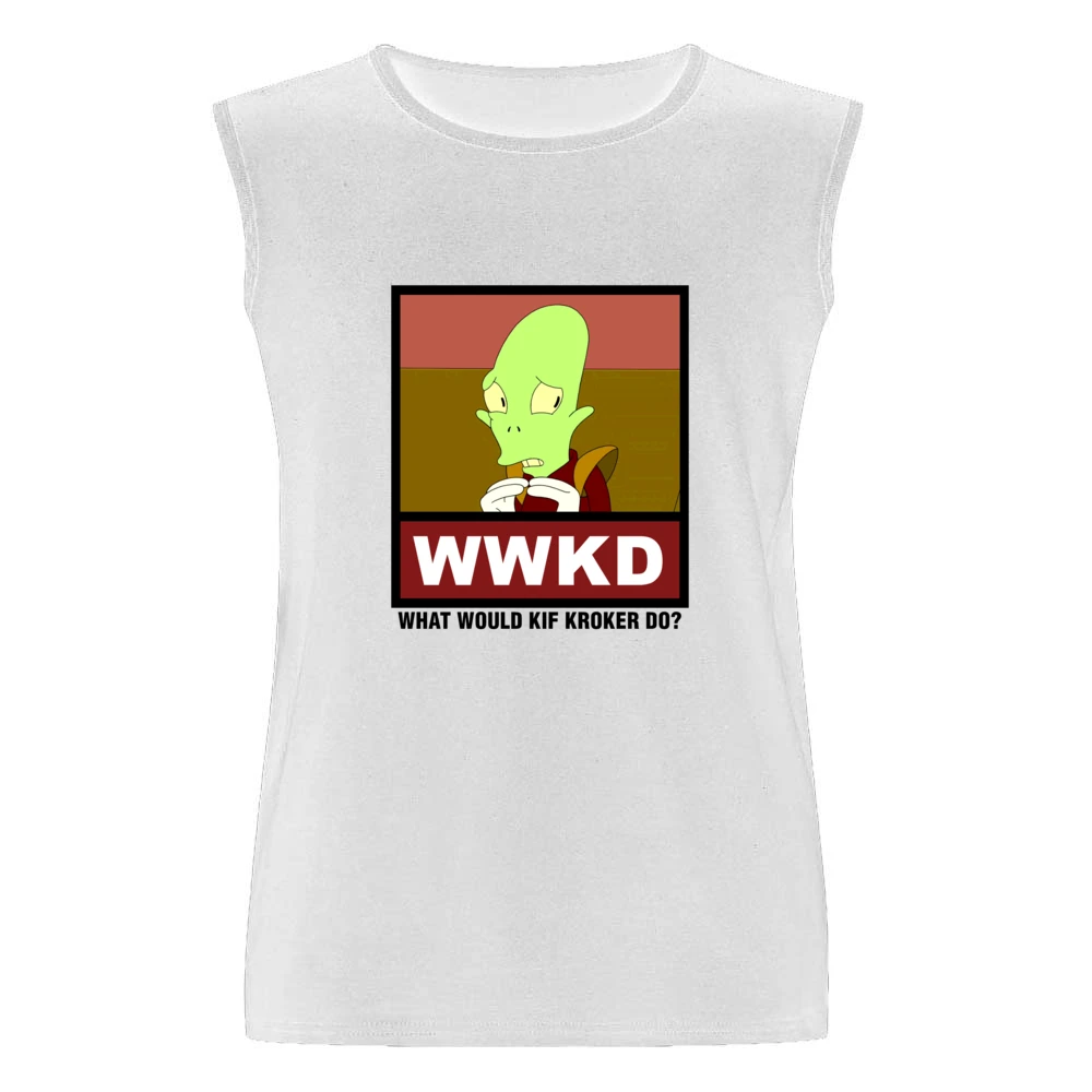 What Would Kif Kroker Do WWKD Futurama Men Sleeveless T-Shirt