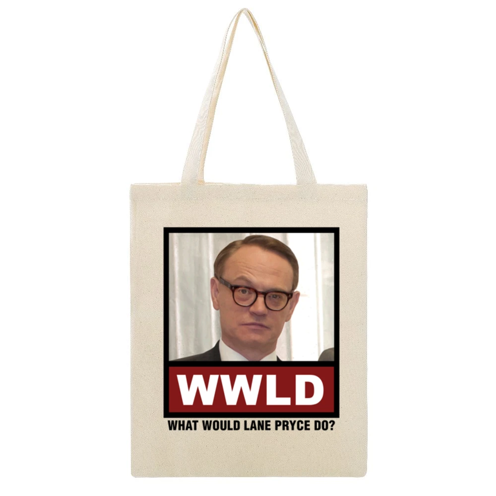 What Would Lana Kane Do WWLD Archer Beige Canvas Tote Shopping Bag