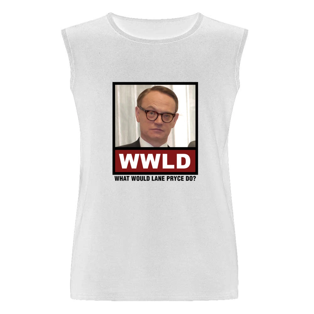 What Would Lane Pryce Do WWLD Mad Men Men Sleeveless T-Shirt