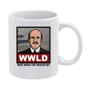 What Would Larry Bloom Do WWLD Orange is the New Black White Mug