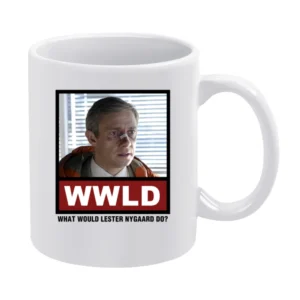 What Would Len Trexler Do WWLD Archer White Mug