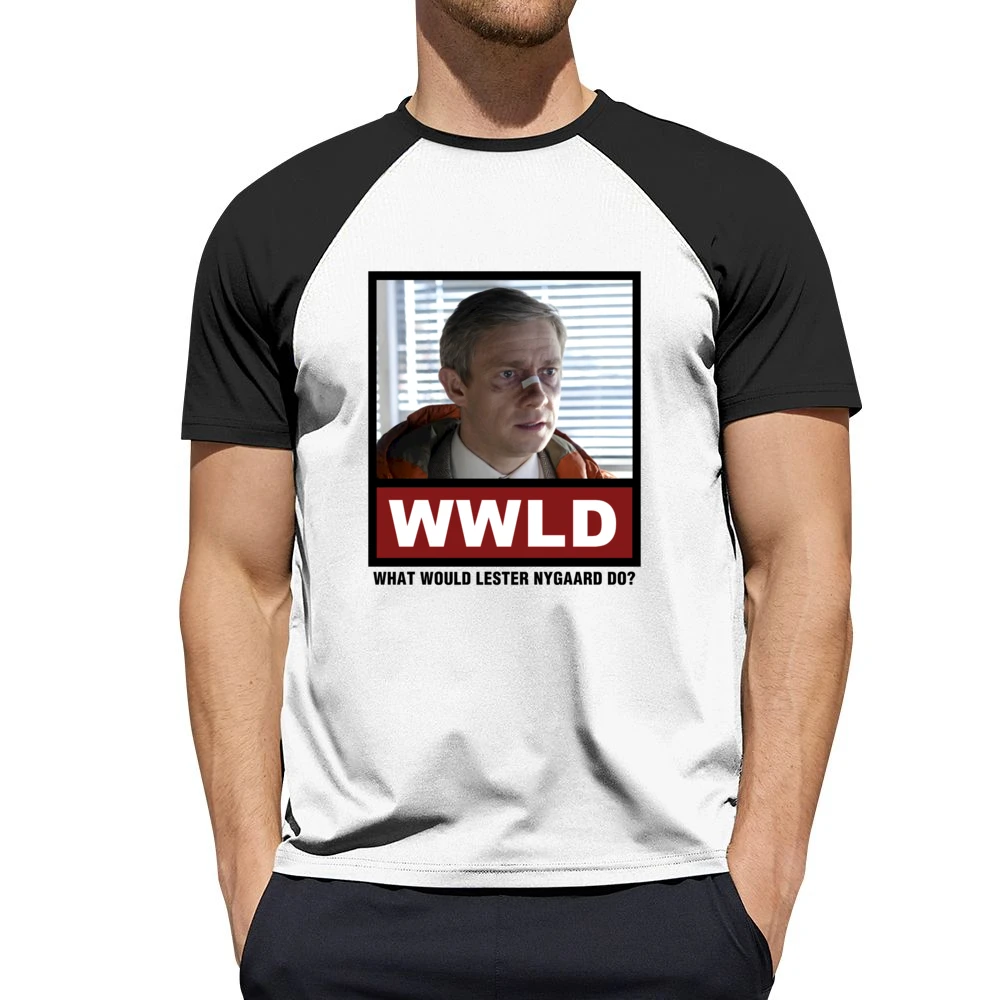 What Would Lester Nygaard Do WWLD Fargo Men Short Sleeve T-Shirt