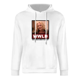What Would Lindsay Bluth Do WWLD Arrested Development European Size Men Hoodie