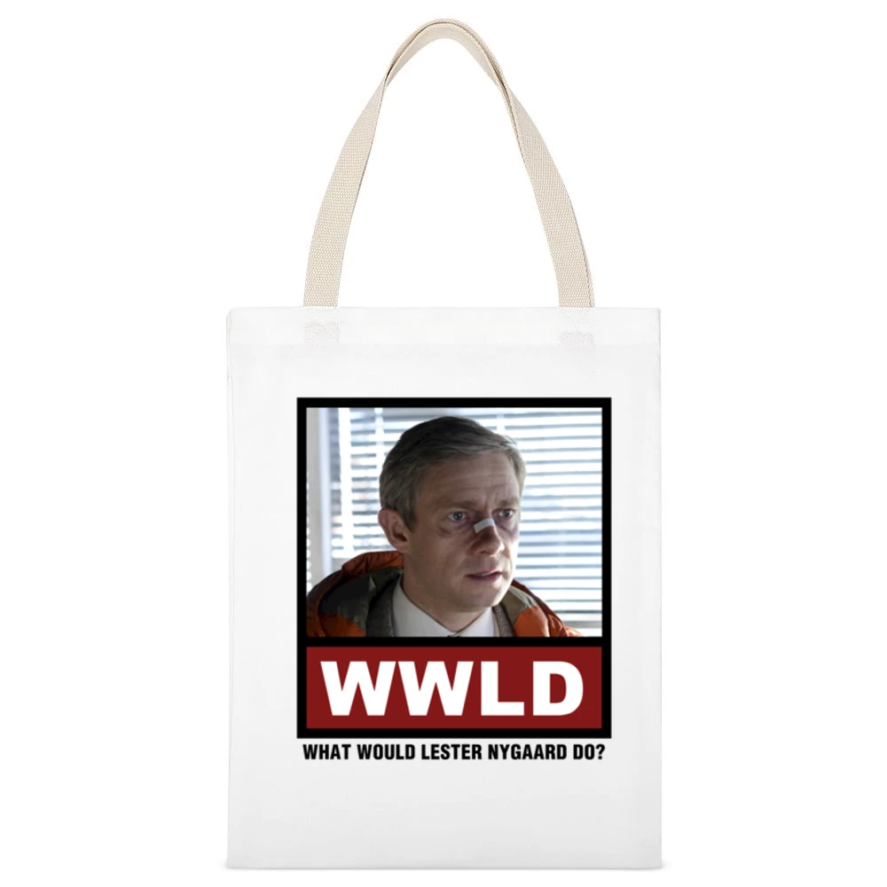 What Would Lindsay Bluth Do WWLD Arrested Development White Canvas Tote Shopping Bag