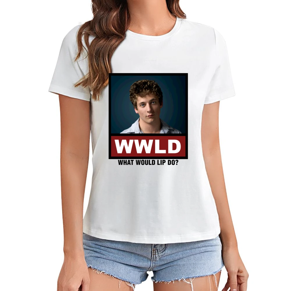 What Would Lip Do WWLD Shameless Asian Size Women Ladies T-shirt