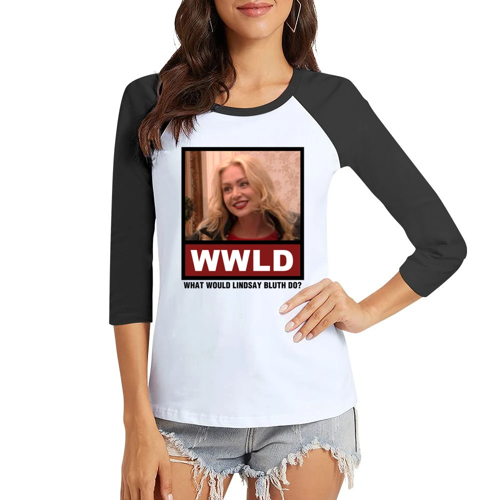 What Would Lip Do WWLD Shameless Women Ladies 3-4 Sleeve T-Shirt
