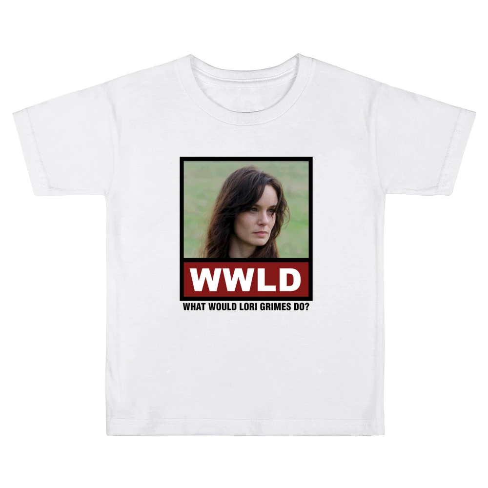 What Would Lori Grimes Do WWLD The Walking Dead Kids Boys Girls T-Shirt