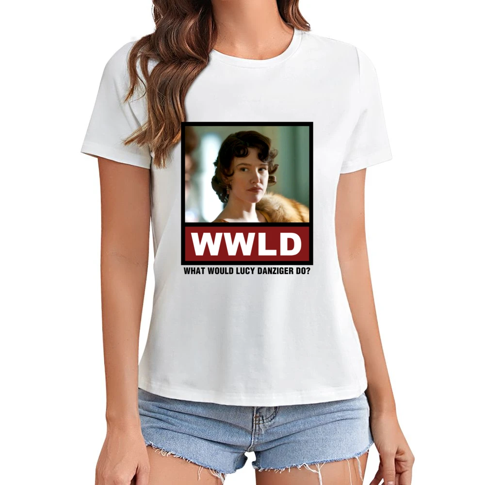 What Would Lucy Danziger Do WWLD Boardwalk Empire Asian Size Women Ladies T-shirt