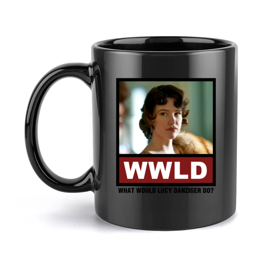 What Would Lucy Danziger Do WWLD Boardwalk Empire Black Mug