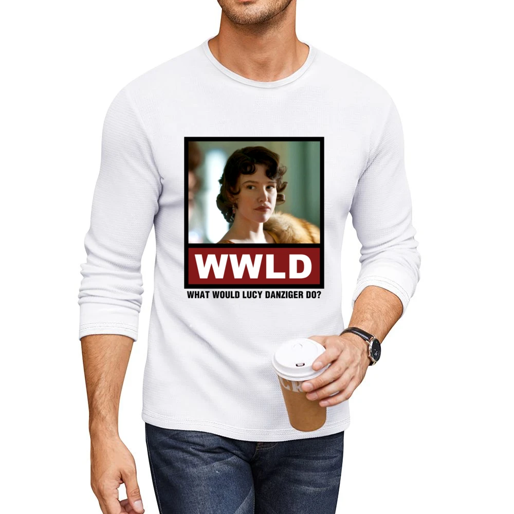 What Would Lucy Danziger Do WWLD Boardwalk Empire Men CrewNeck Long Sleeve T-Shirt