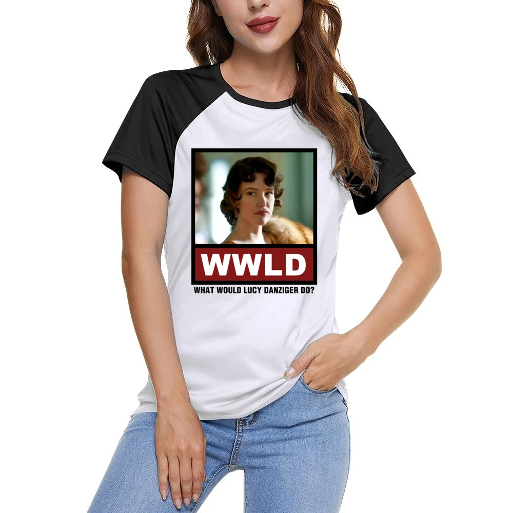 What Would Lucy Danziger Do WWLD Boardwalk Empire Women Ladies Short Sleeve T-Shirt