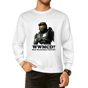 What Would MAster Chief Do European Size Pullover Sweater