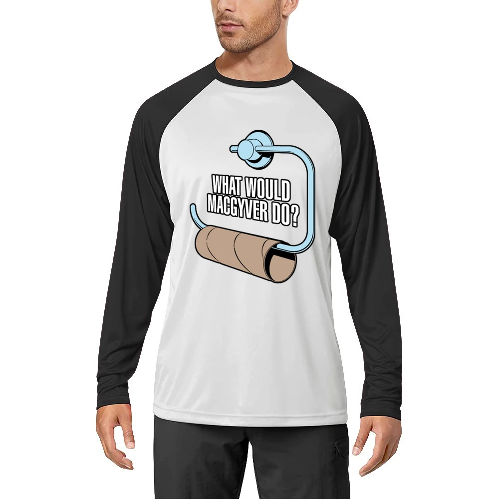 What Would MacGyver Do Men Long Sleeve T-Shirt