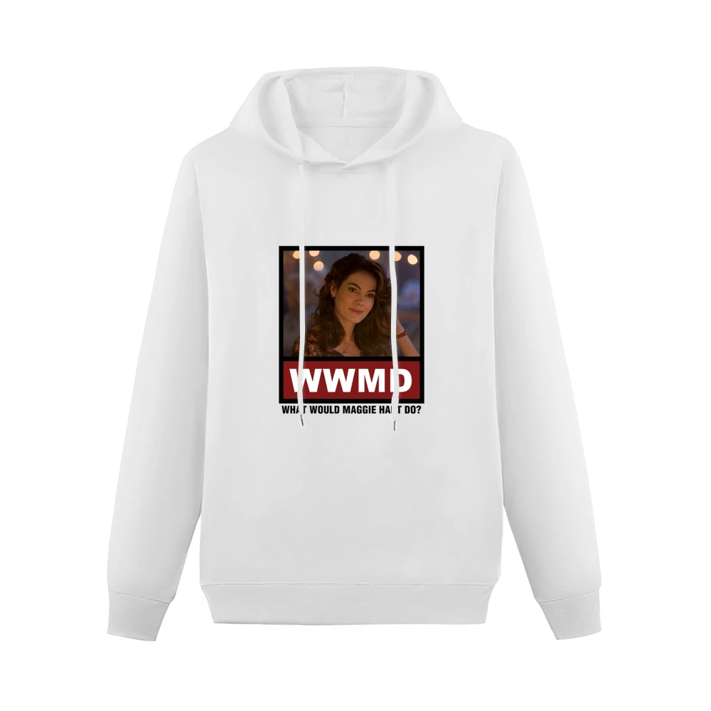 What Would Maggie Hart Do WWMD True Detective Men Hoodie Without Pocket