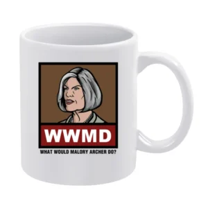 What Would Malory Archer Do WWMD Archer White Mug