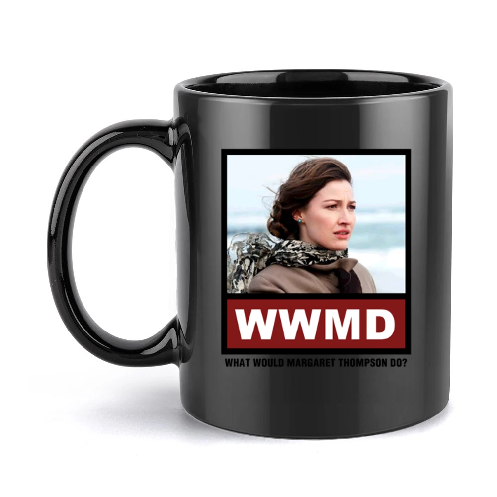 What Would Margaret Thompson Do WWMD Boardwalk Empire Black Mug