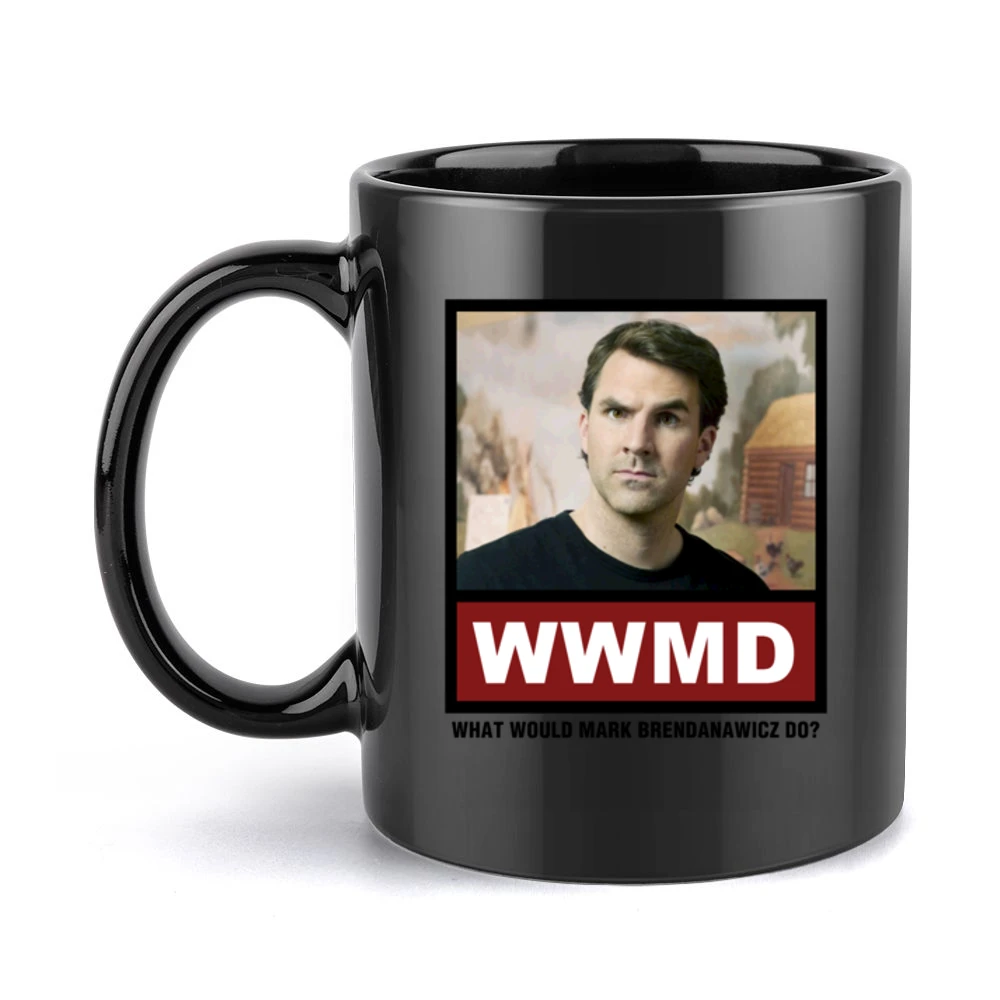 What Would Mark Brendanawicz Do WWMD Parks and Recreation Black Mug