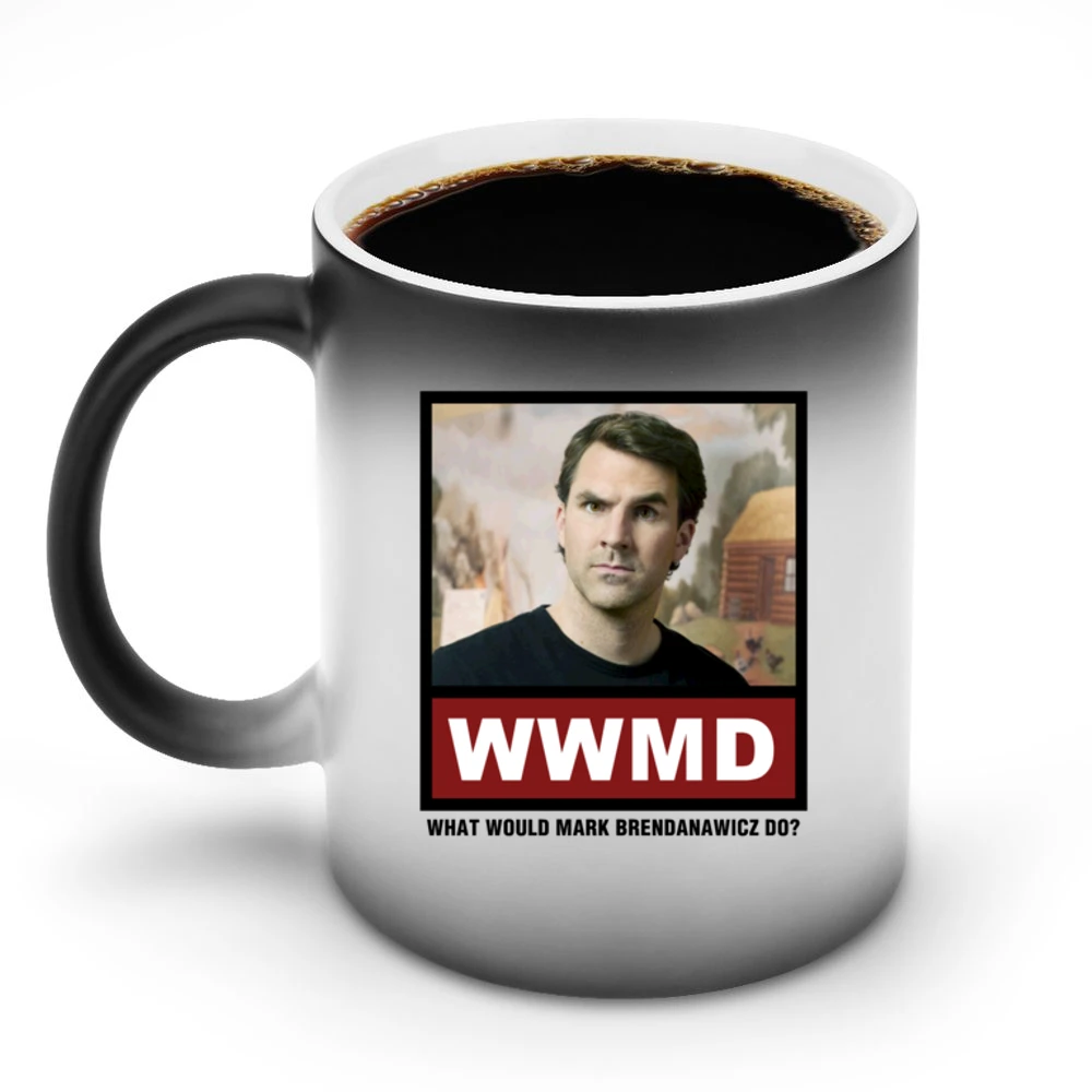 What Would Mark Brendanawicz Do WWMD Parks and Recreation Discoloration Mug