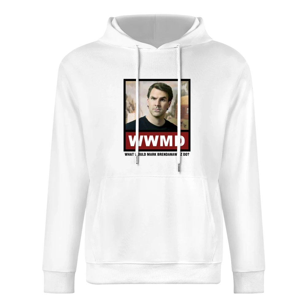 What Would Mark Brendanawicz Do WWMD Parks and Recreation European Size Men Hoodie