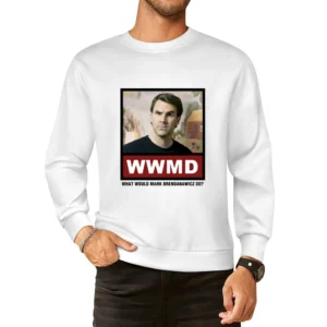 What Would Mark Brendanawicz Do WWMD Parks and Recreation European Size Pullover Sweater