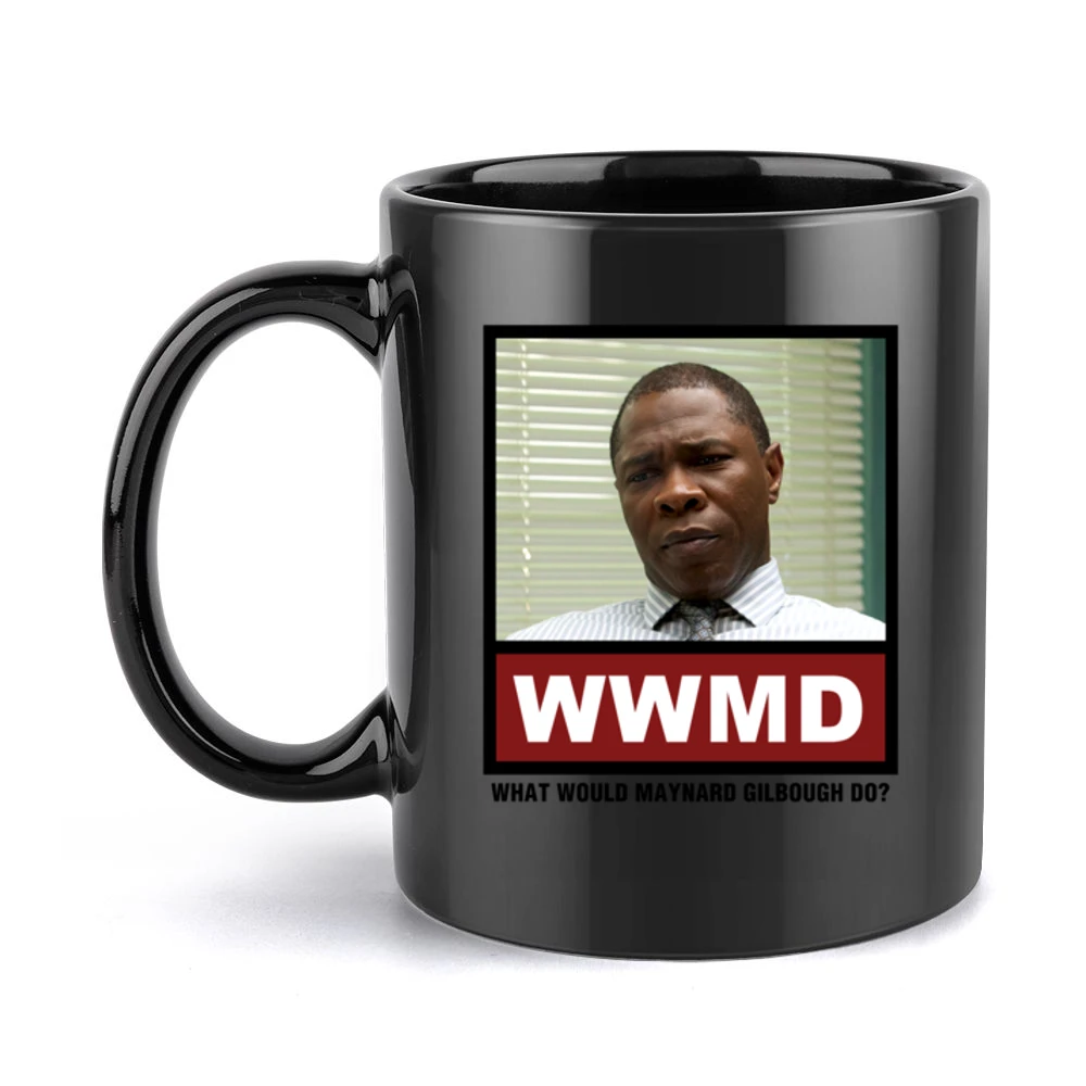 What Would Maynard Gilbough Do WWMD True Detective Black Mug