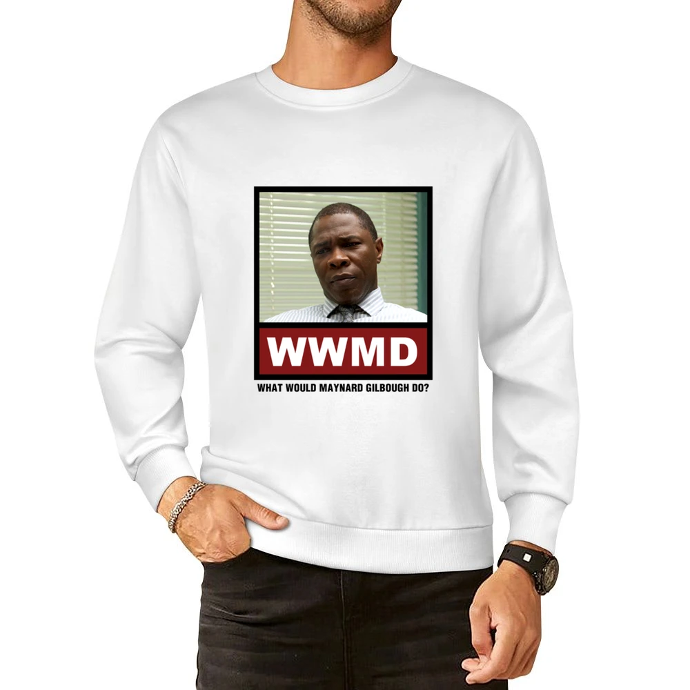 What Would Maynard Gilbough Do WWMD True Detective European Size Pullover Sweater