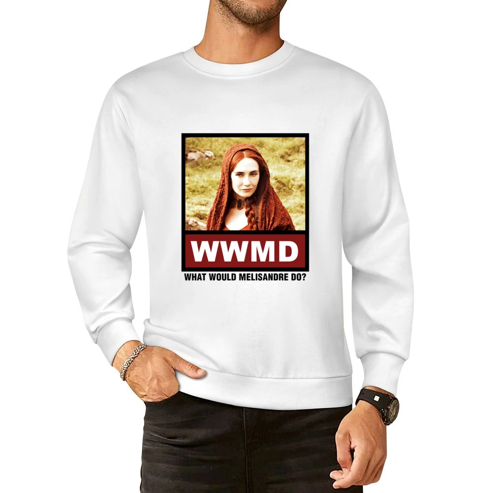 What Would Melisandre Do WWMD Game of Thrones European Size Pullover Sweater