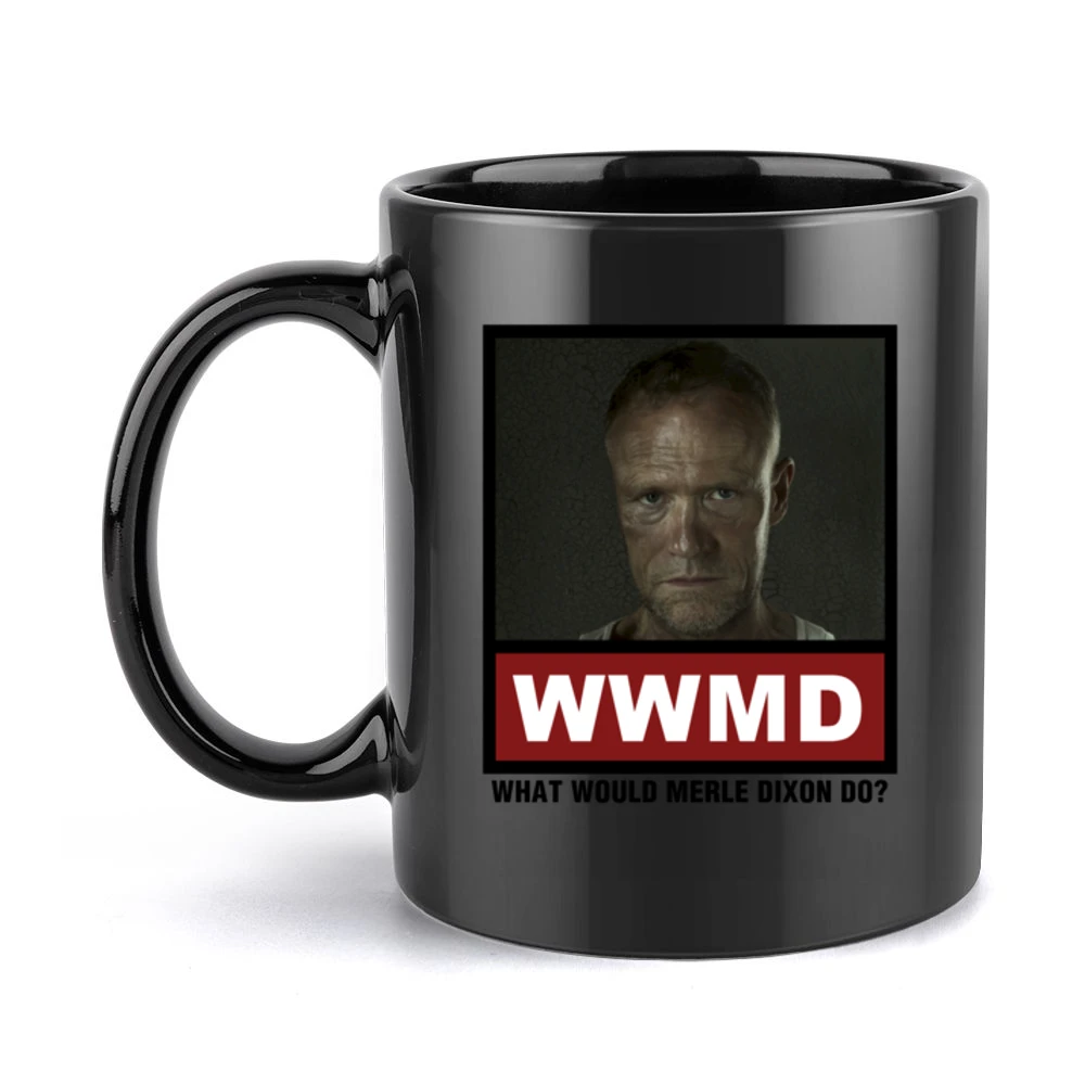 What Would Merle Dixon Do WWMD The Walking Dead Black Mug