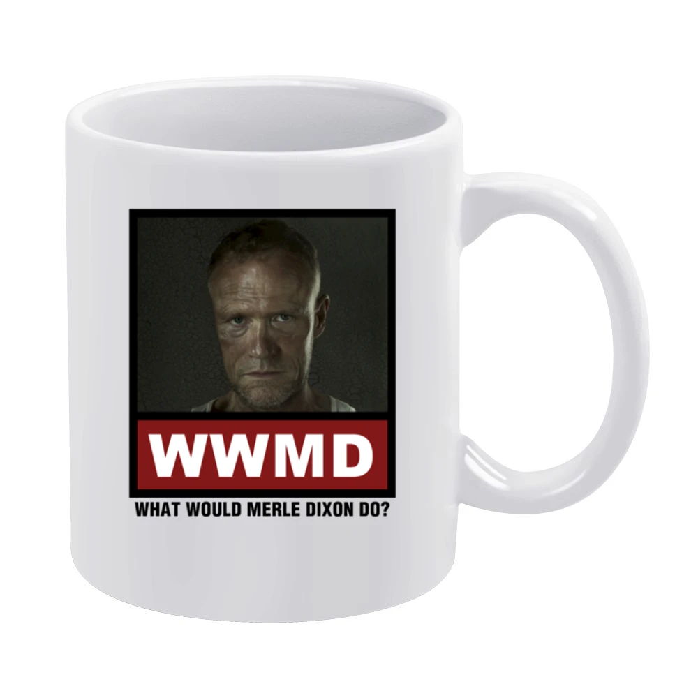 What Would Merle Dixon Do WWMD The Walking Dead White Mug