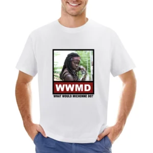 What Would Michonne Do WWMD The Walking Dead Asian Size Men T-Shirt
