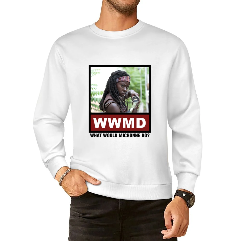 What Would Michonne Do WWMD The Walking Dead European Size Pullover Sweater