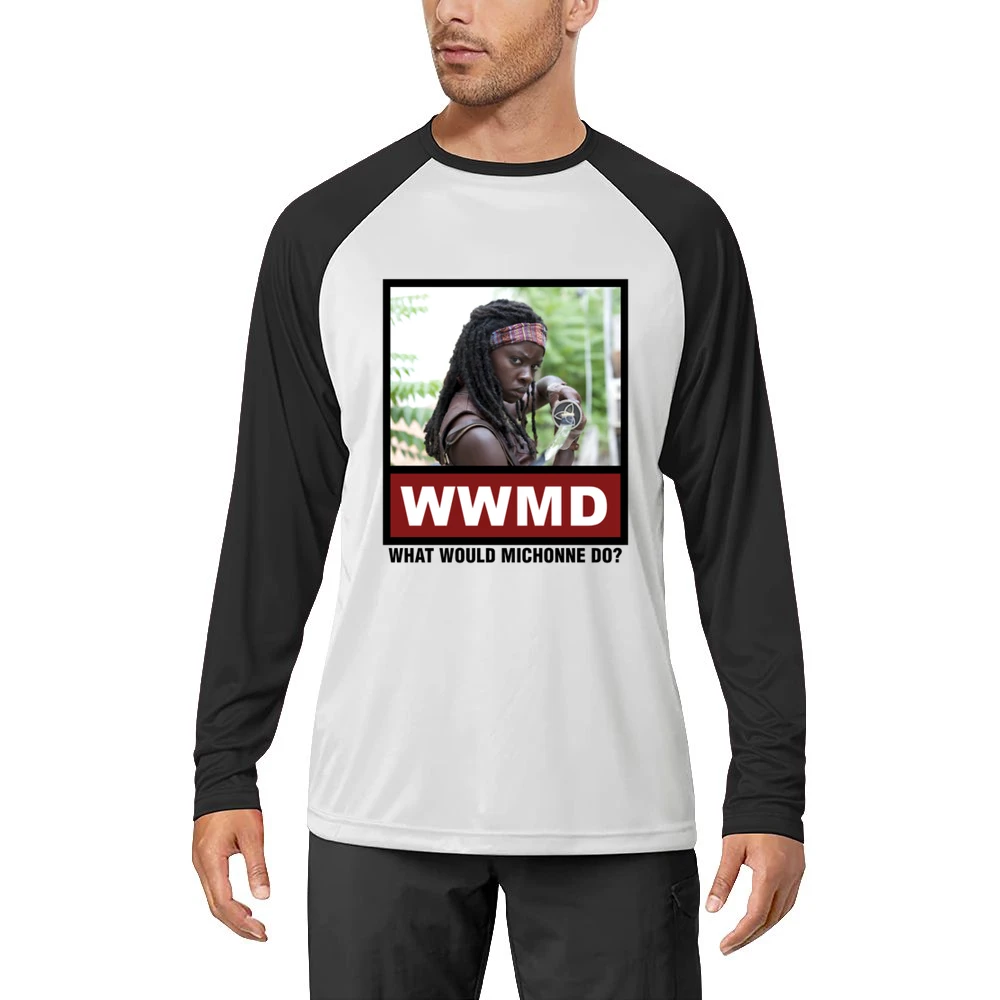 What Would Michonne Do WWMD The Walking Dead Men Long Sleeve T-Shirt