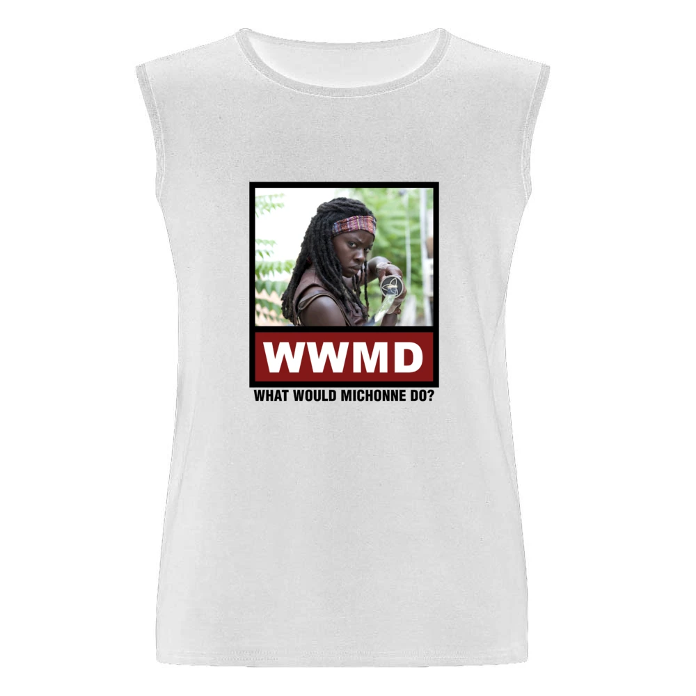 What Would Michonne Do WWMD The Walking Dead Men Sleeveless T-Shirt