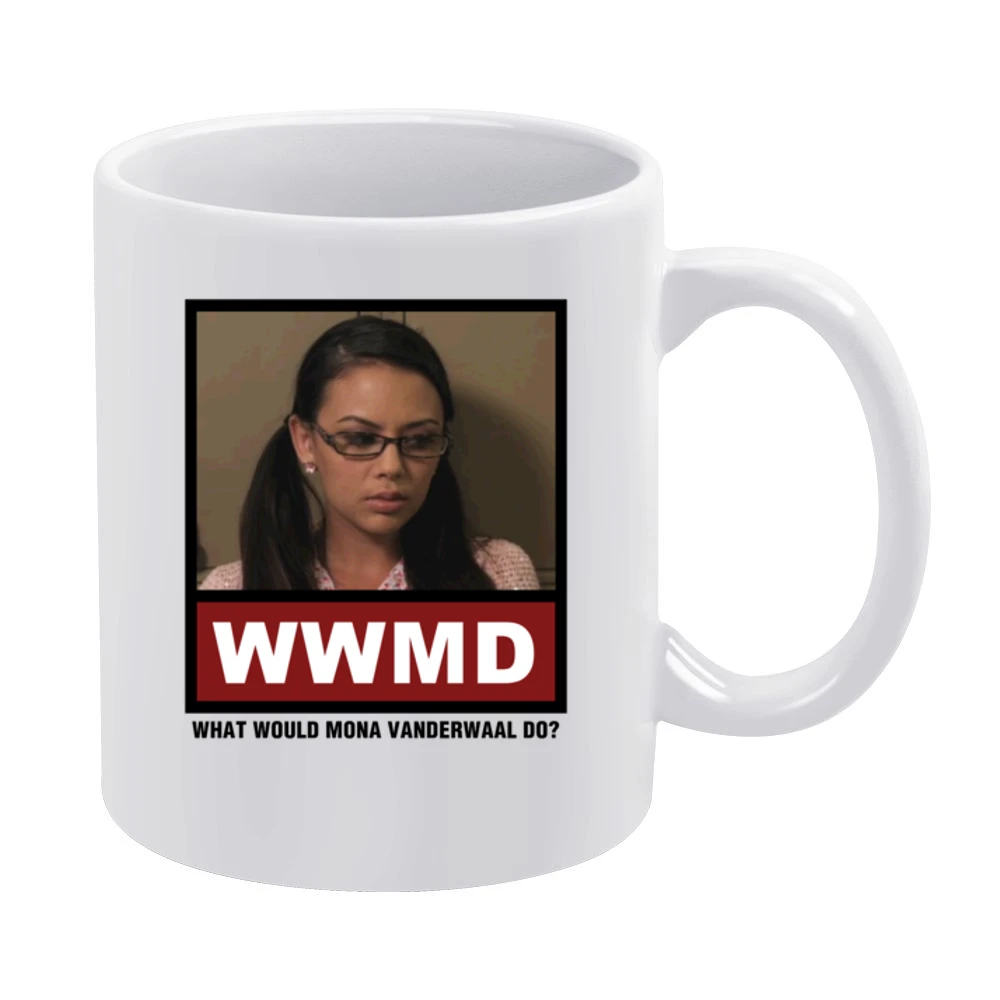 What Would Mona Vanderwaal Do WWMD Pretty Little Liars White Mug