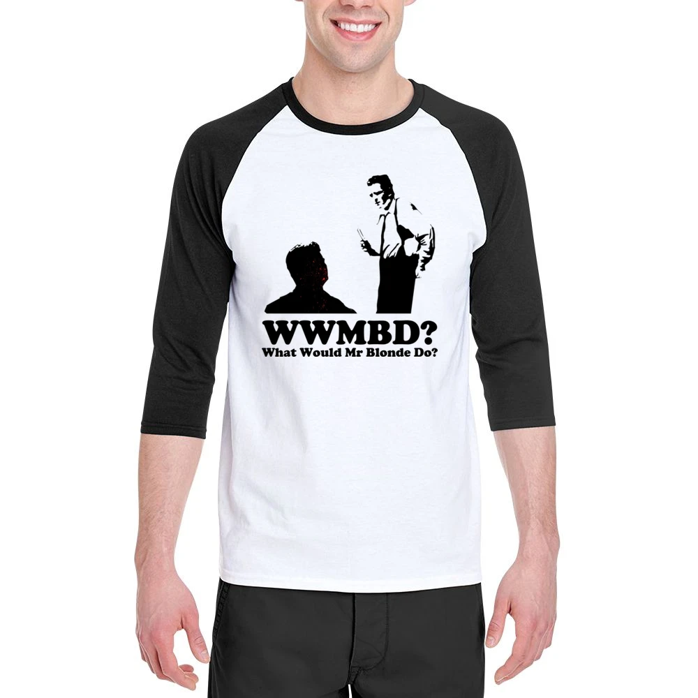 What Would Mr Blonde Do Men 3/4 Sleeve T-Shirt