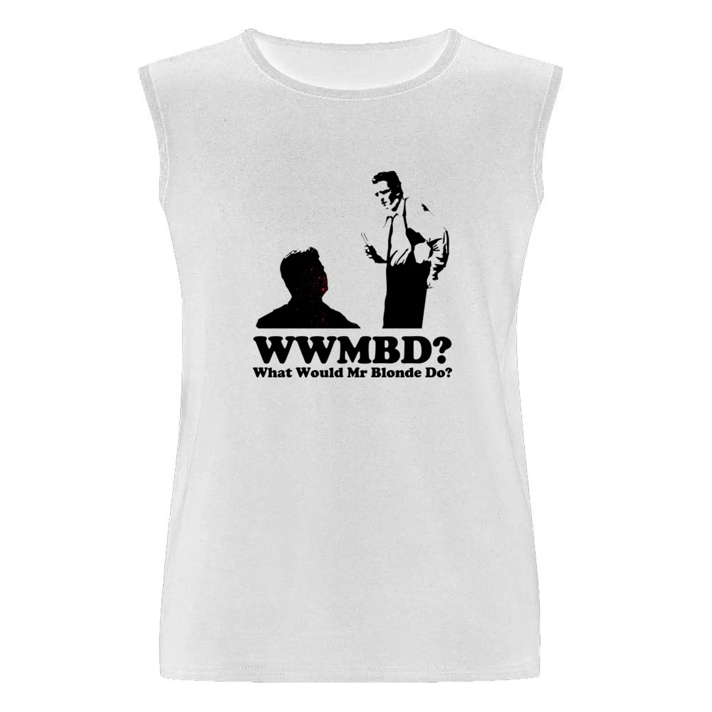 What Would Mr Blonde Do Men Sleeveless T-Shirt