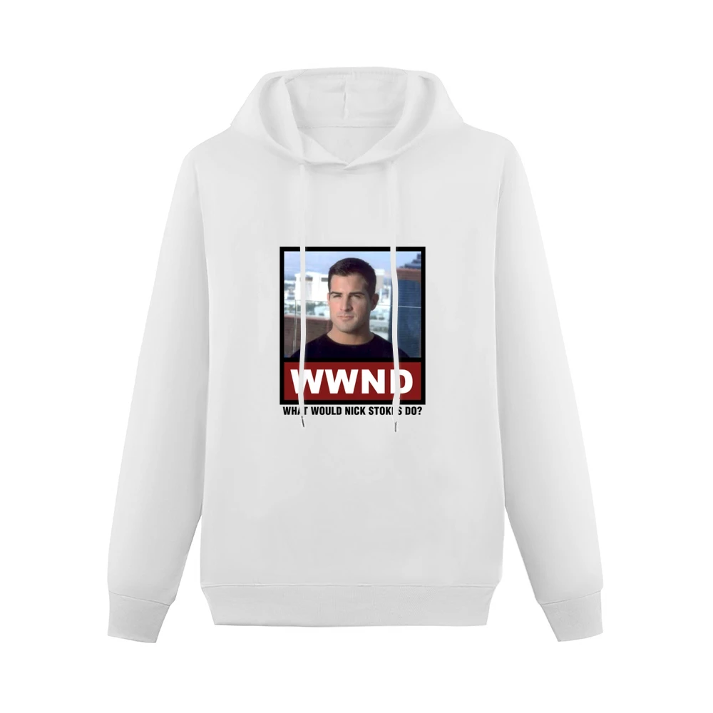 What Would Nick Stokes Do WWND CSI Men Hoodie Without Pocket