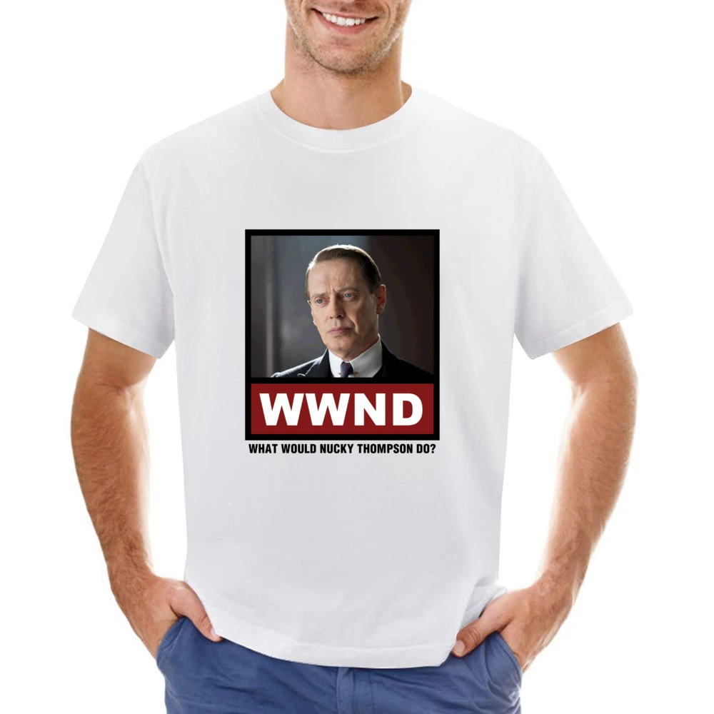 What Would Nucky Thompson Do WWND Boardwalk Empire Asian Size Men T-Shirt