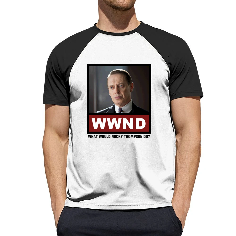 What Would Nucky Thompson Do WWND Boardwalk Empire Men Short Sleeve T-Shirt