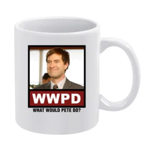 What Would Pete Do WWPD The League White Mug