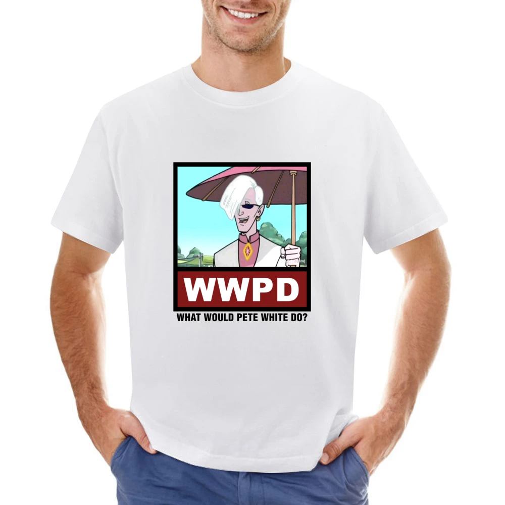 What Would Pete White Do WWPD The Venture Bros Asian Size Men T-Shirt