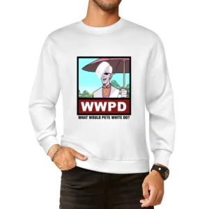 What Would Pete White Do WWPD The Venture Bros European Size Pullover Sweater