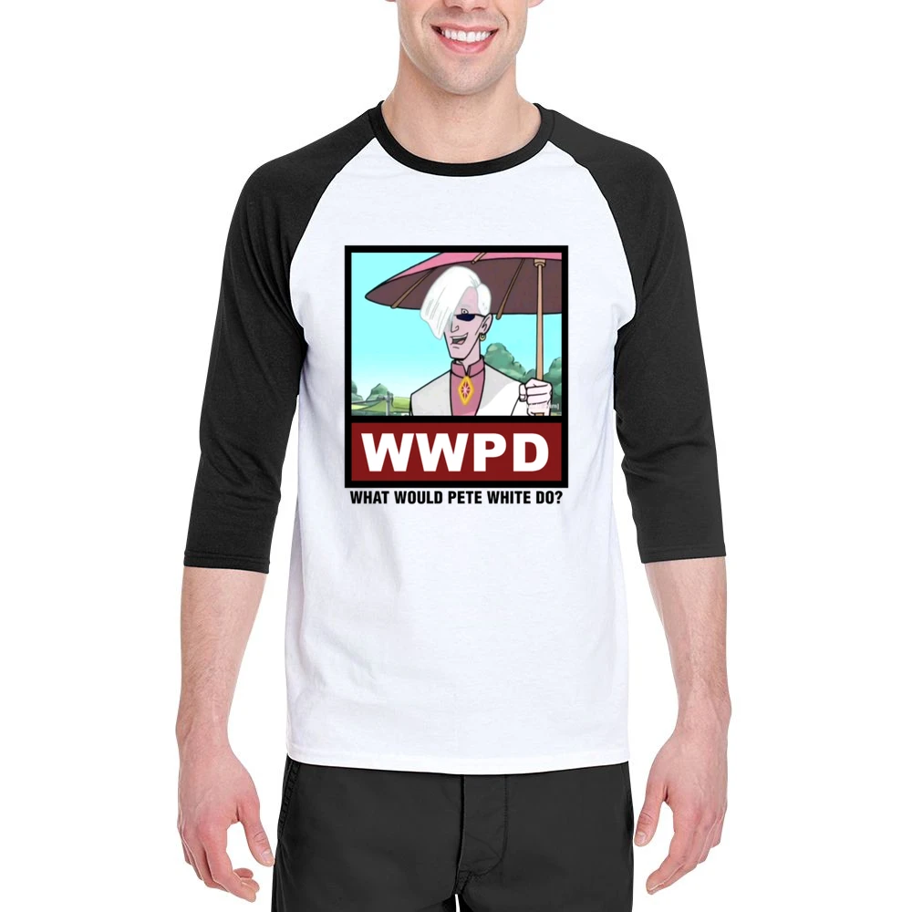 What Would Pete White Do WWPD The Venture Bros Men 3/4 Sleeve T-Shirt