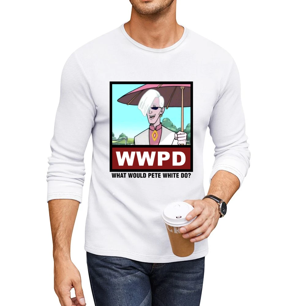 What Would Pete White Do WWPD The Venture Bros Men CrewNeck Long Sleeve T-Shirt