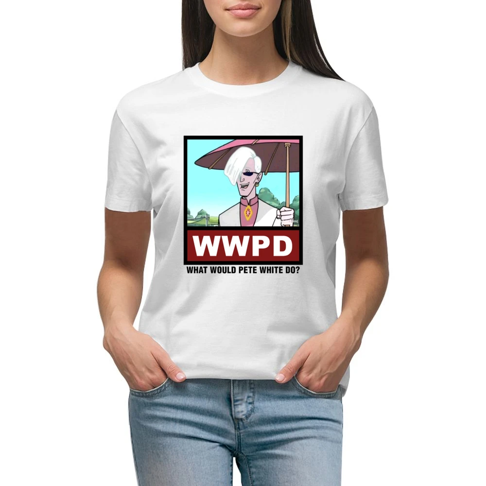 What Would Pete White Do WWPD The Venture Bros Premium Women Ladies T-shirt